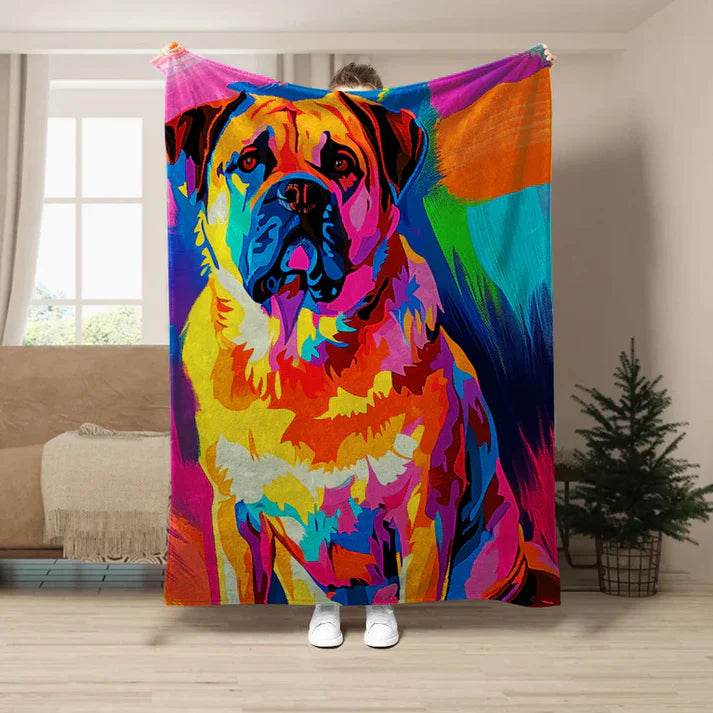 Neo-Pop Art Custom Blanket