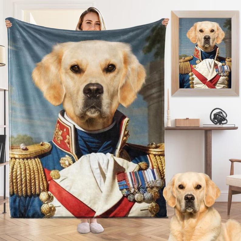 Custom Royal Pet Blanket