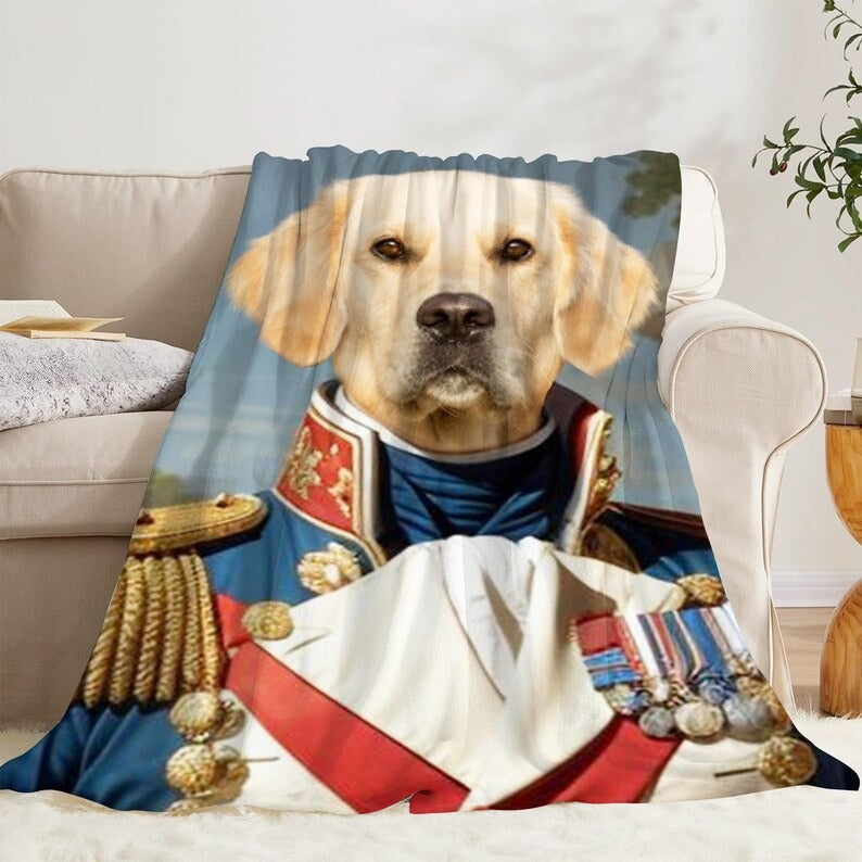 Custom Royal Pet Blanket